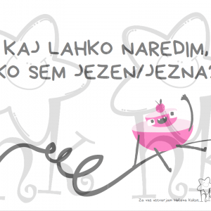 Kaj lahko naredim, ko sem jezen?