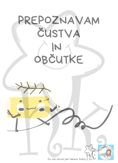 Prepoznavam čustva in občutke - družabna igra