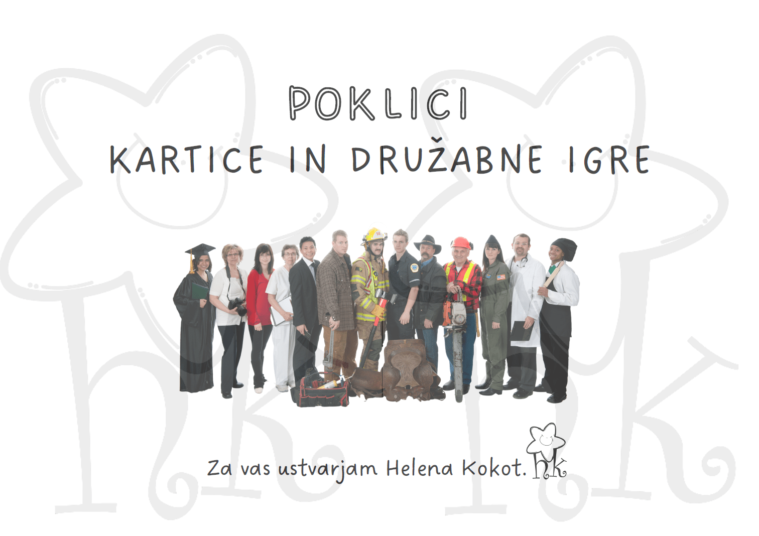 Poklici - kartice in družabne igre