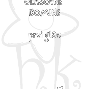 Glasovne domine - prvi glas