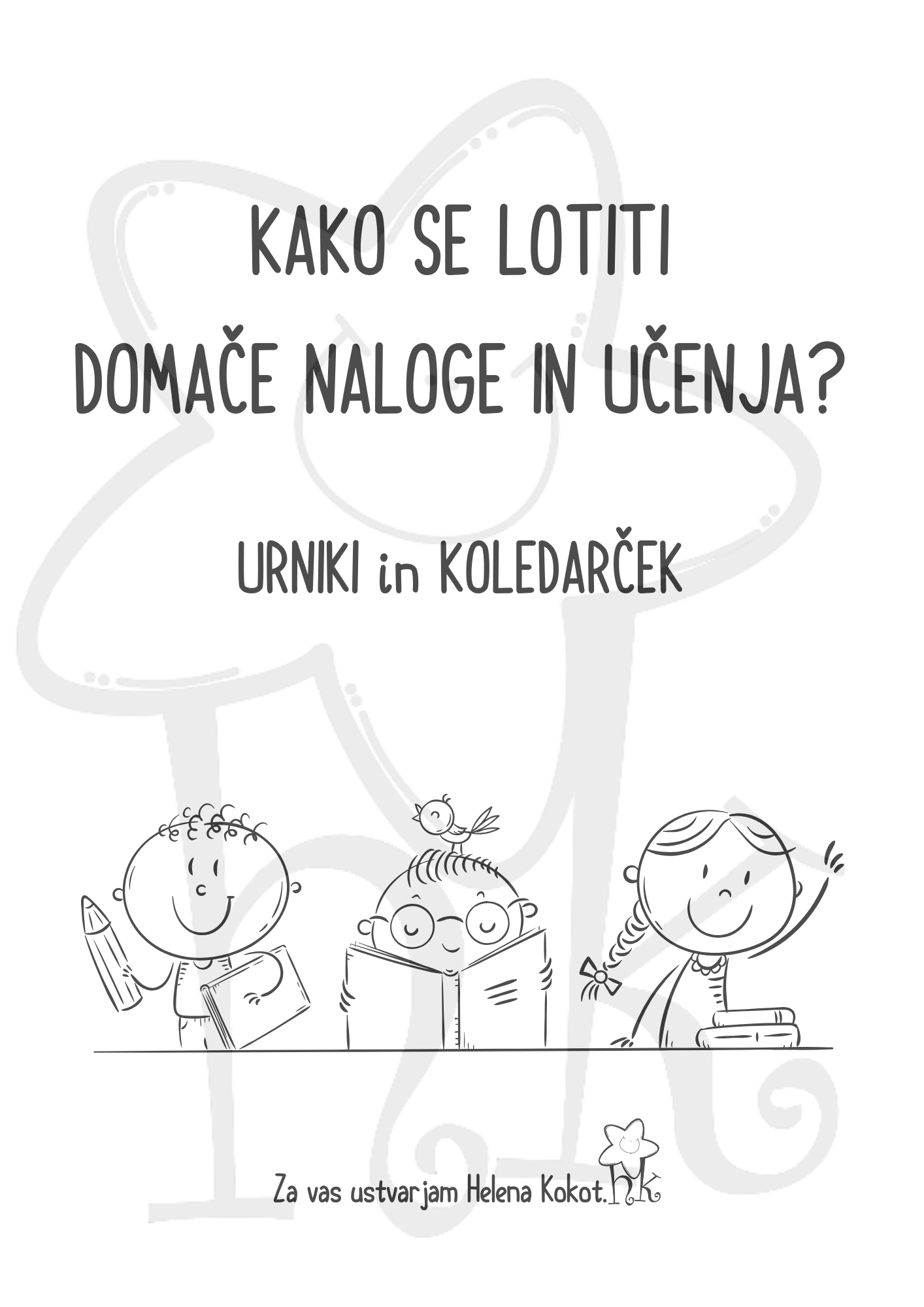 Kako se lotiti domače naloge in učenja