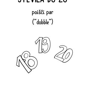 Poišči par do 20