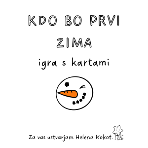 Kdo bo prvi - zima