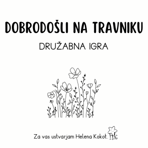 Dobrodošli na travniku - družabna igra