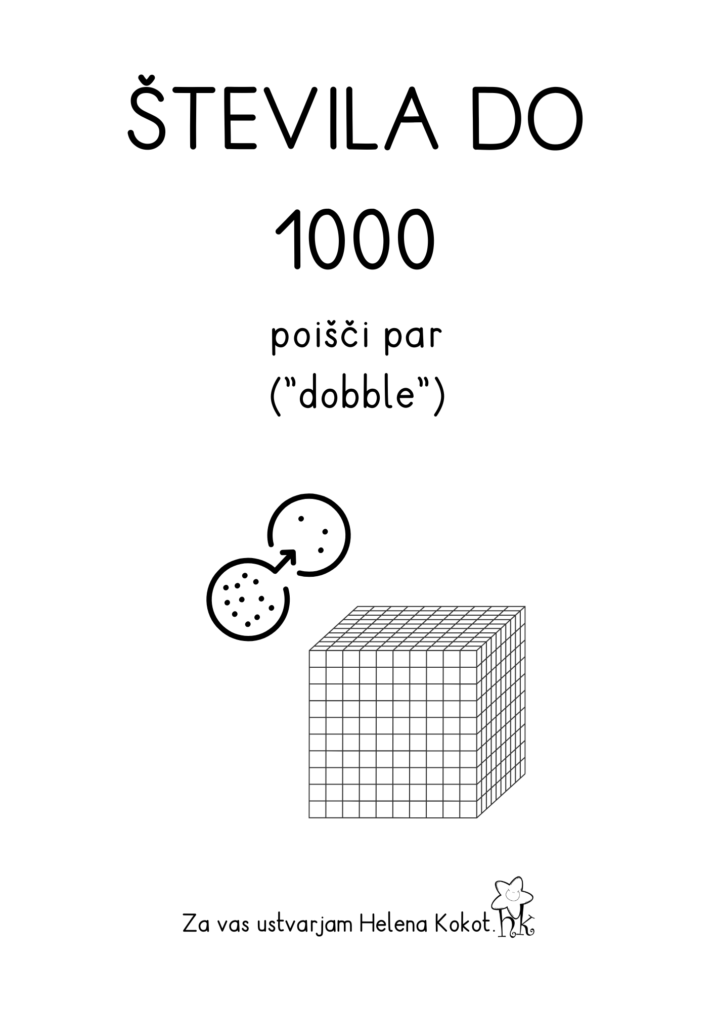 Števila do 1000 - zbirka didaktičnih iger in pripomočkov - slika 34