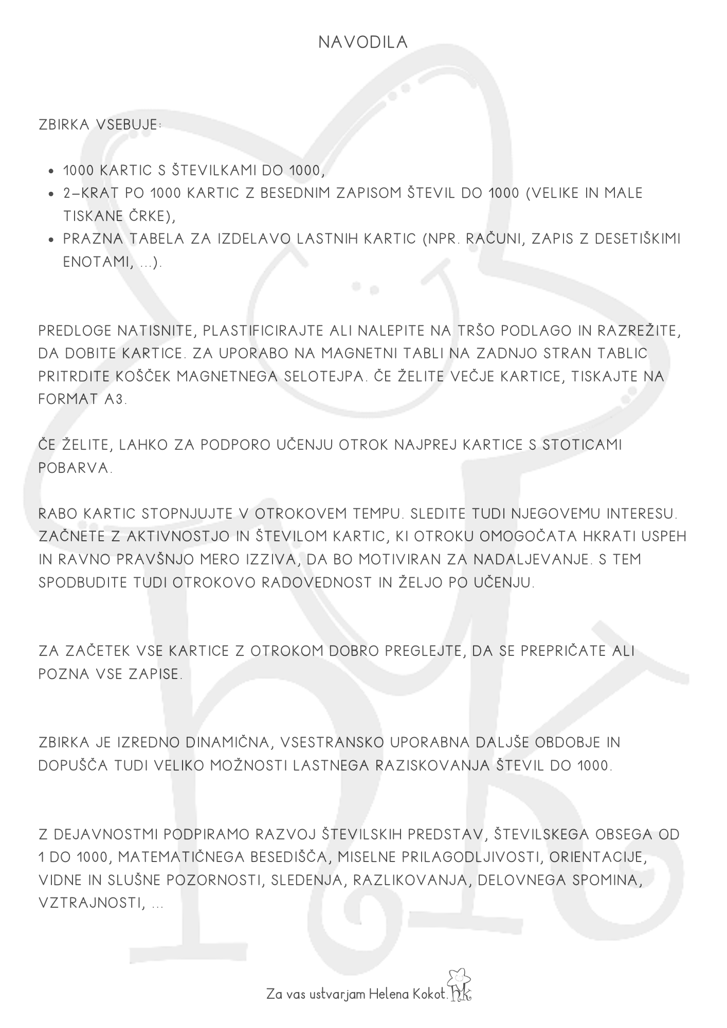 Števila do 1000 - zbirka didaktičnih iger in pripomočkov - slika 4