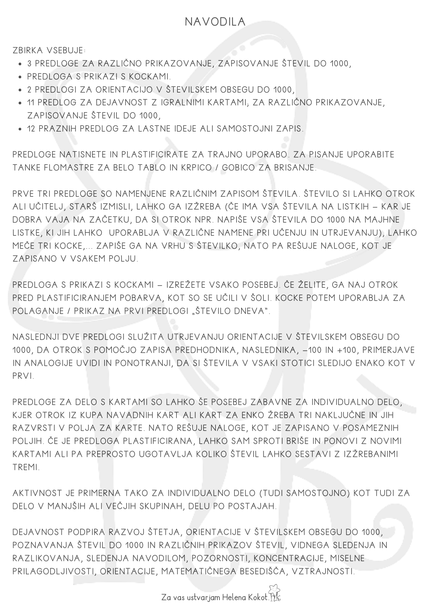 Števila do 1000 - zbirka didaktičnih iger in pripomočkov - slika 25