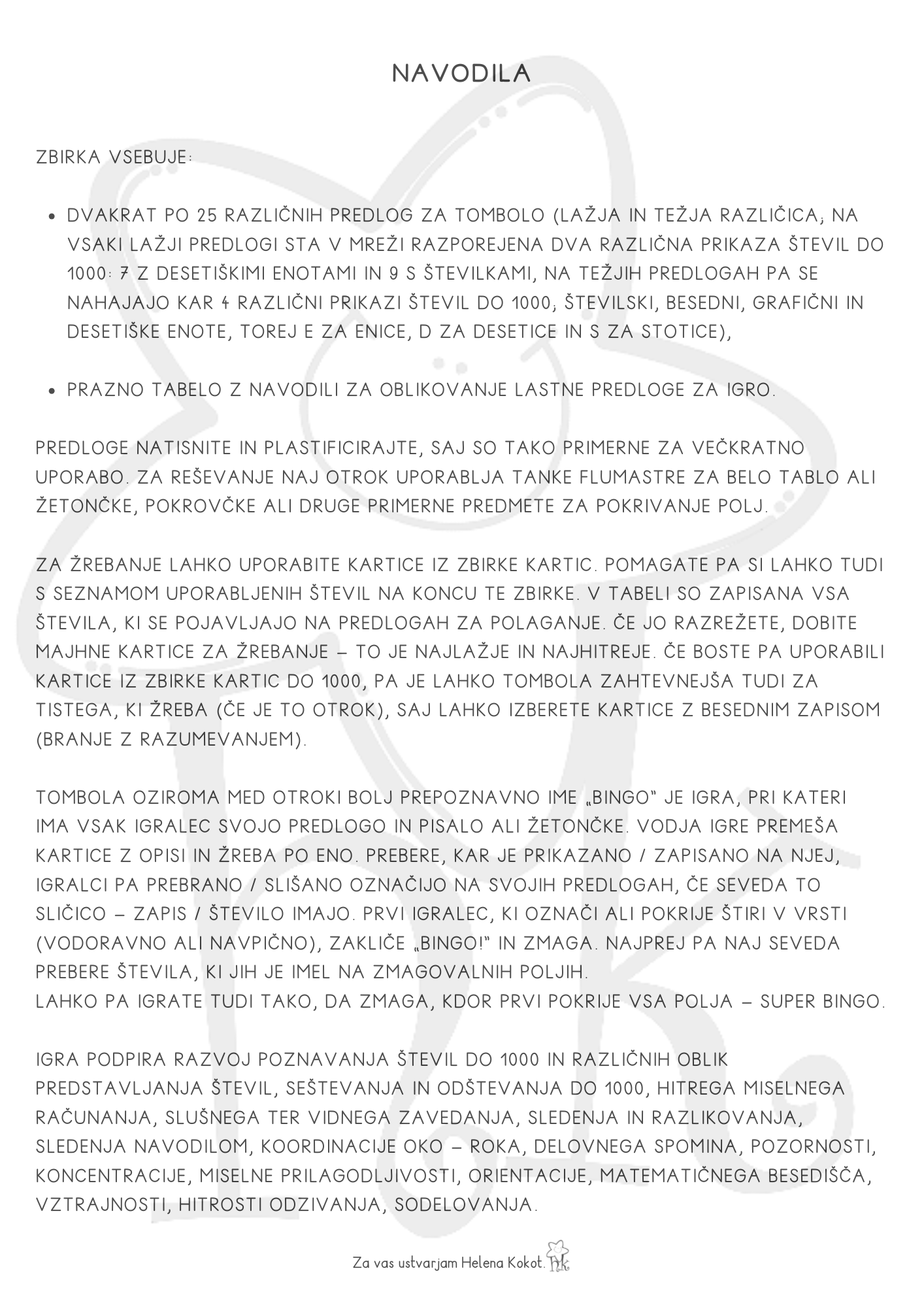 Števila do 1000 - zbirka didaktičnih iger in pripomočkov - slika 40