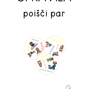 Opravila - poišči par
