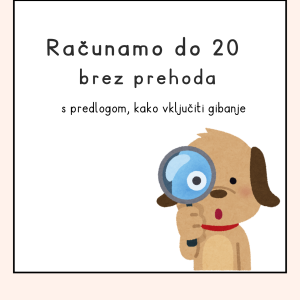 Računamo do 20 brez prehoda - naslovnica
