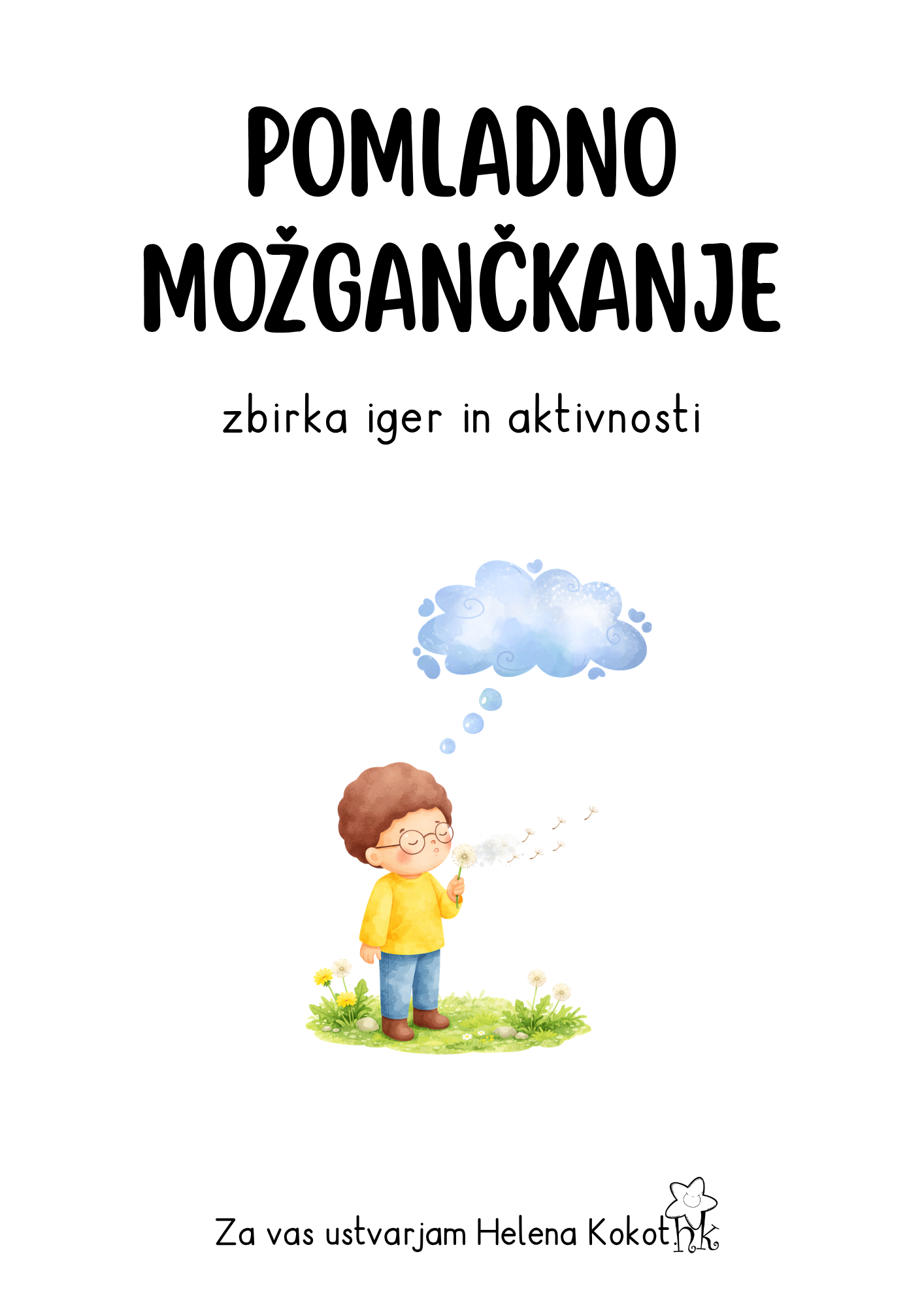 Pomladno možgančkanje - naslovnica